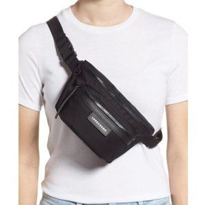 Longchamp Medium Le Pliage Neo Leather Trim Belt Bag